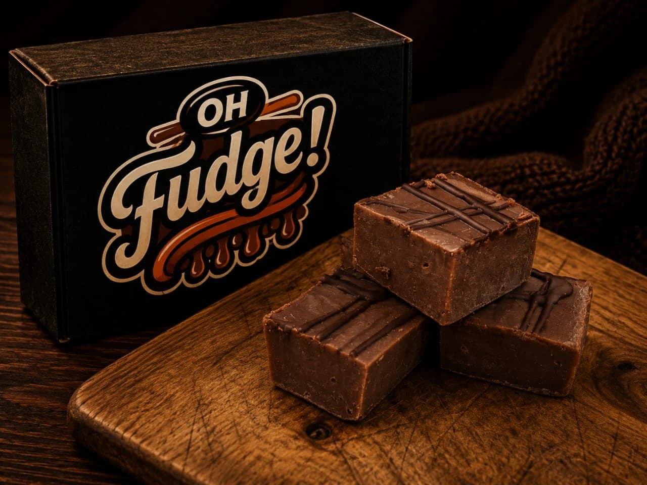 Hazelnut Heaven handmade fudge